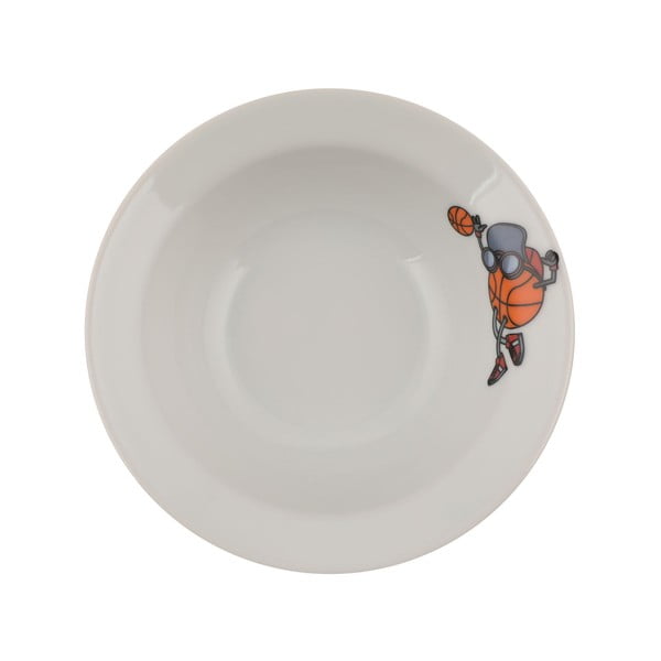 Set da pranzo in porcellana per bambini da 5 pezzi Basket - Kütahya Porselen-image-3