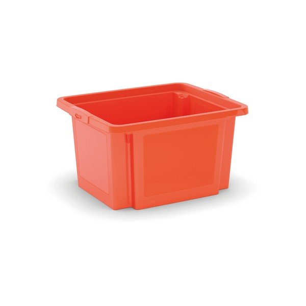 Scatola arancione in plastica 42x35x23 cm H-Box S – KIS