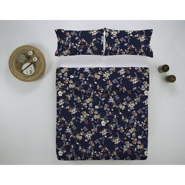 Copriletto blu per letto matrimoniale Myrna, 270 x 250 cm - Ethere-image-1