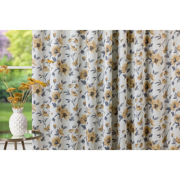 Tenda giallo crema 210x245 cm Cefalu - Mendola Fabrics-image-3