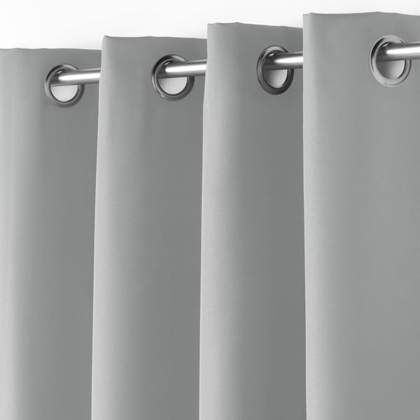 Tenda grigia 140x180 cm Essentiel - douceur d'intérieur-image-1