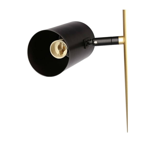 Lampada da terra nero/oro (altezza 164 cm) Perret - Candellux Lighting-image-2