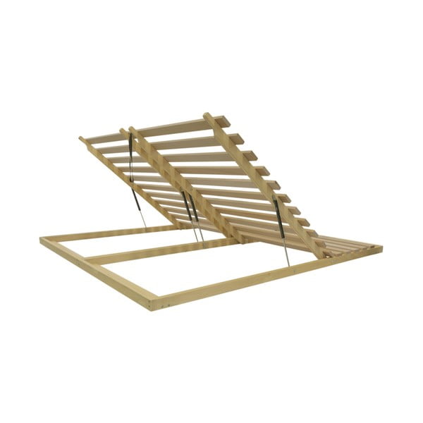 Rete a listello non regolabile/pieghevole 200x200 cm Masiv Partner Lux – Materasso