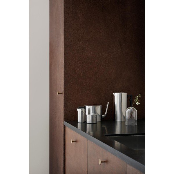 Teiera argentata in acciaio inox 1,25 l Arne Jacobsen – Stelton-image-3