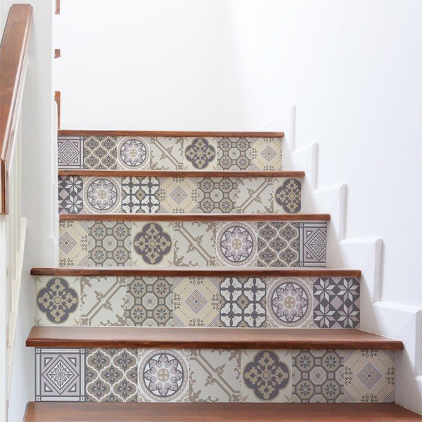 Set di 2 adesivi per scale Champetre, 105 x 15 cm - Ambiance