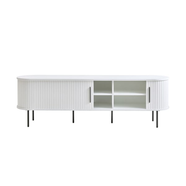 Mobile TV bianco 180x56x45 cm Nola – Unique Furniture-image-2