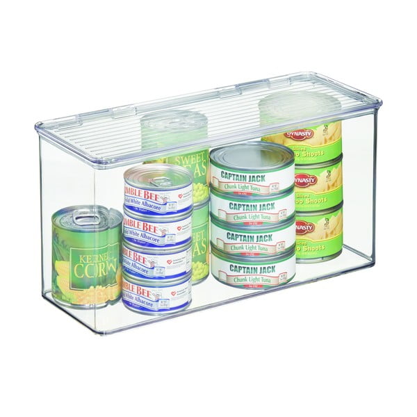 Scatola trasparente con coperchio , 14,5 x 34 cm Binz - iDesign-image-4