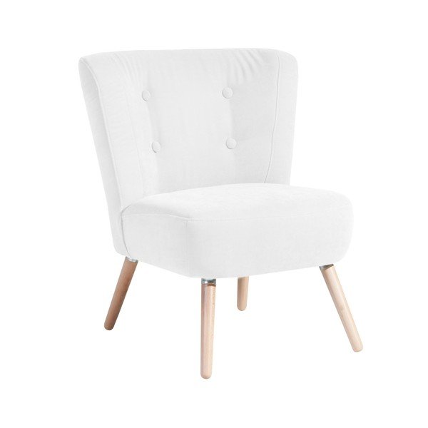 Poltrona crema Neele Velor - Max Winzer