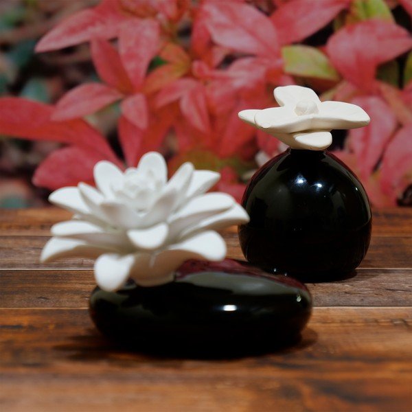 Diffusore in ceramica bianca al profumo di vaniglia Boles d'olor Flor de Vainilla - Boles d'olor-image-4