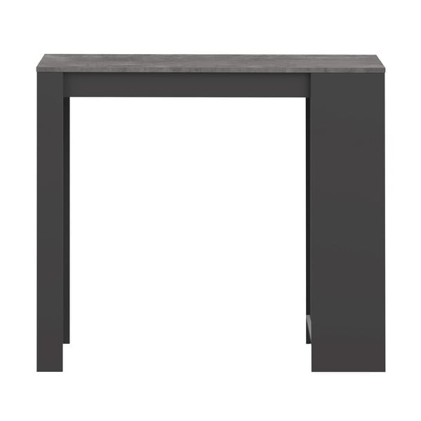 Tavolo da bar con piano in cemento 50x115 cm Aravis - TemaHome-image-3