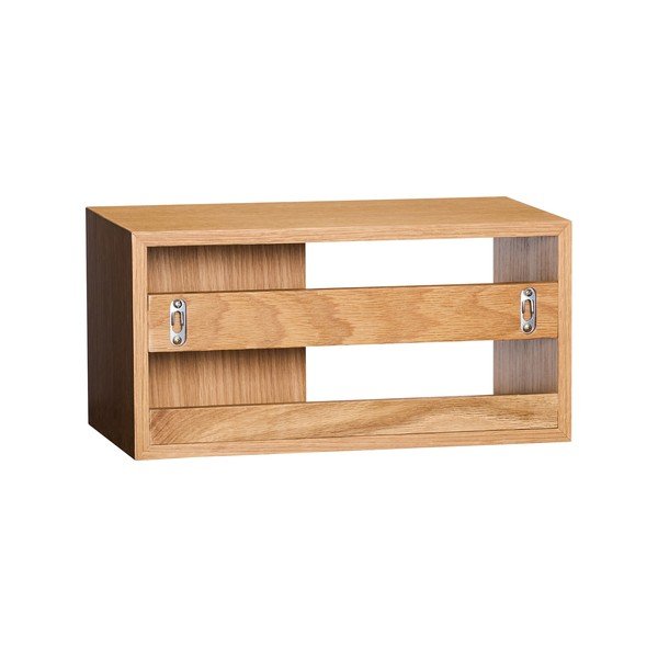 Mensola di colore naturale con effetto rovere 40 cm Slide – Hübsch-image-3