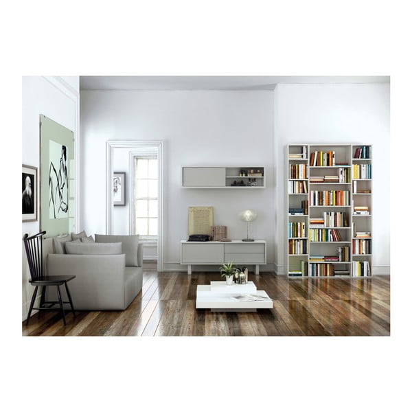 Libreria bianca 144x224 cm Valsa – TemaHome-image-3