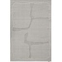 Tappeto in lana grigio 160x230 cm Morphic Organica - Agnella