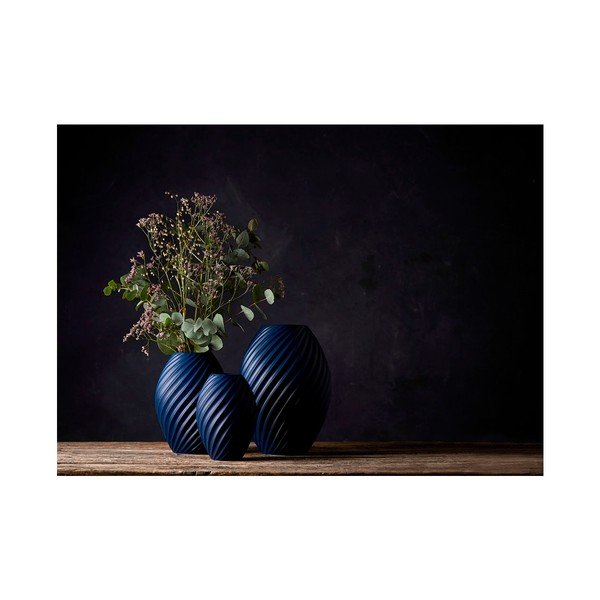 Vaso in porcellana blu River - Morsø-image-2