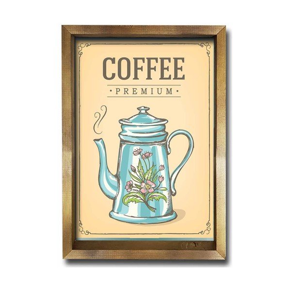 Dipinto 35x50 cm Coffee Premium - Wallity