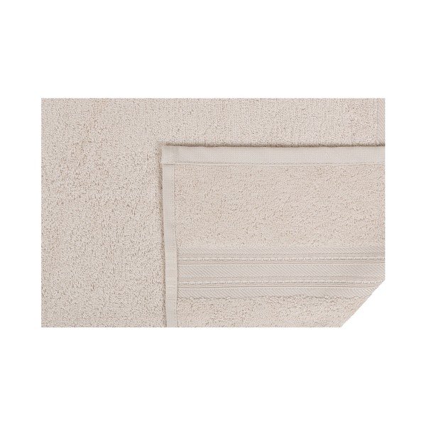 Asciugamano beige in cotone e fibra di bambù , 70 x 140 cm Lavinya - Foutastic-image-1