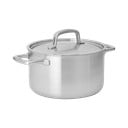 Casseruola in acciaio inox con coperchio incluso per induzione 5,5 l Lucca 3.0 – FABINI