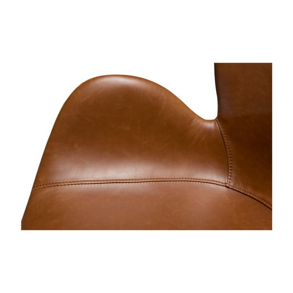 Sedia da ufficio marrone chiaro Gaia - DAN-FORM Denmark-image-3