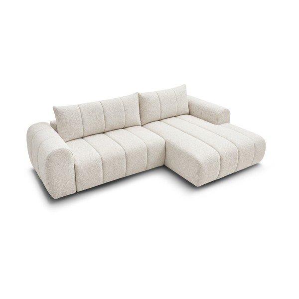 Divano angolare beige (con penisola a destra/con chaise lounge) Nesty – Bobochic Paris-image-4