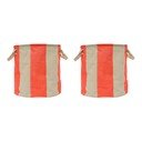 Set di cesti in tessuto 2 pz ø 32x32 cm Kara – OYOY Living Design