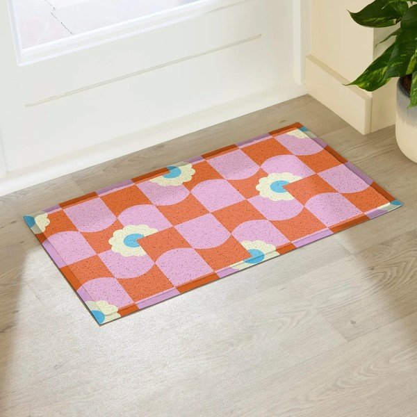 Zerbino in plastica riciclata 40x70 cm Elizabeth Olwen  – Artsy Doormats-image-1