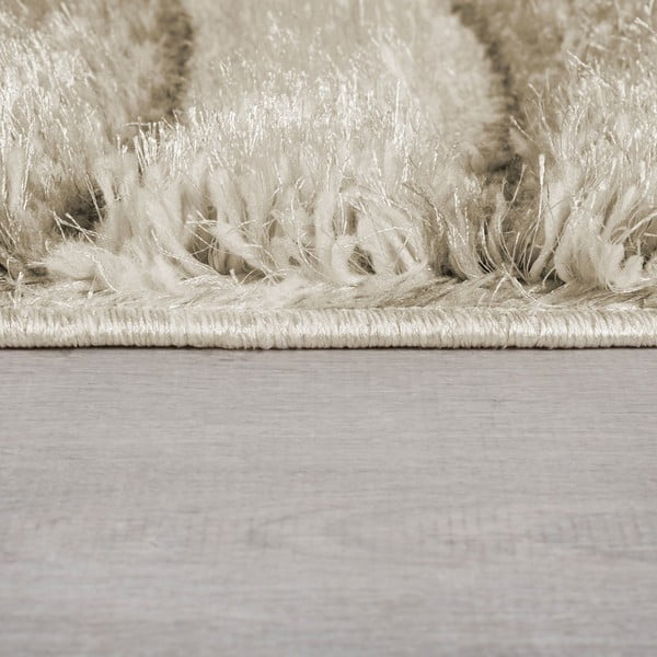 Tappeto beige in fibra riciclata tessuta a mano 80x150 cm Velvet - Flair Rugs-image-4