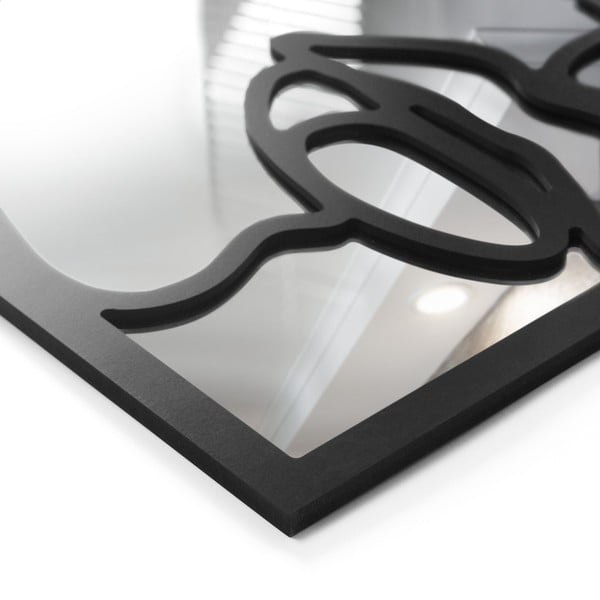 Specchio da parete 50x50 cm Rosa - Styler-image-4