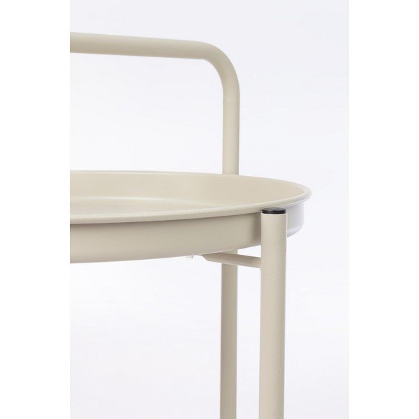 Tavolino da servizio in acciaio su ruote ø 44,5 cm Austin – Yes Everyday-image-2