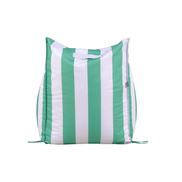 Pouf da giardino bianco e verde – Bonami Essentials-image-3