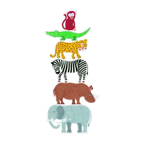 Puzzle per bambini Giga Jungle - Djeco