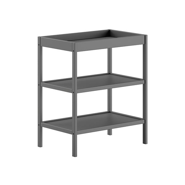 Fasciatoio color antracite in faggio massiccio Dino – Vipack