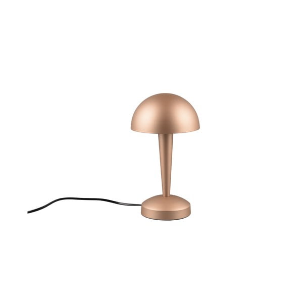 Lampada da tavolo a LED color rame (altezza 26 cm) Canaria - Trio