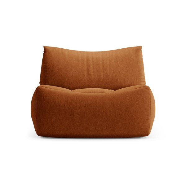Cuscino da seduta arancione con rivestimento in velluto Tove – Micadoni -image-2