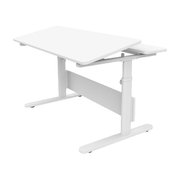 Scrivania bianca con altezza regolabile Evo Split - Flexa-image-2