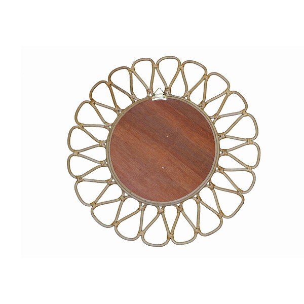 Specchio da parete in rattan Ratta - WOOX LIVING-image-3
