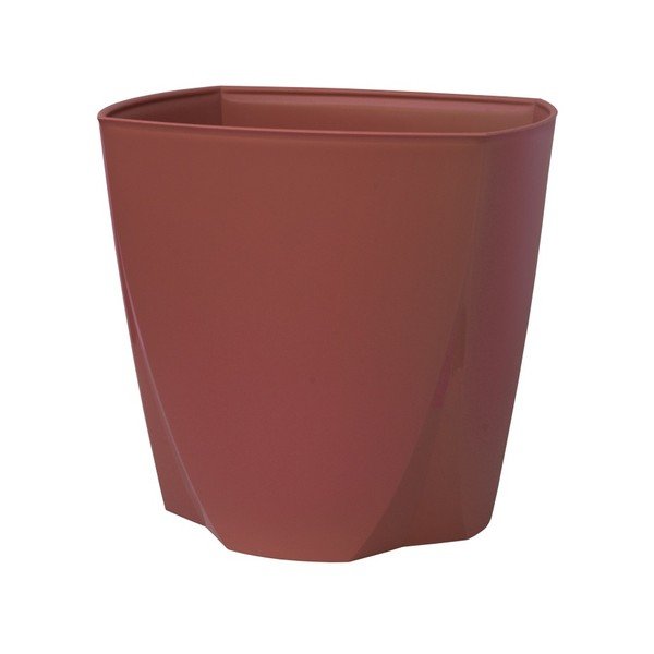 Vaso Camay rosso, ø 18,5 cm - Plastia