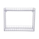 Mensola viola in acciaio con ripiani multipli 40 cm Reja – PT LIVING