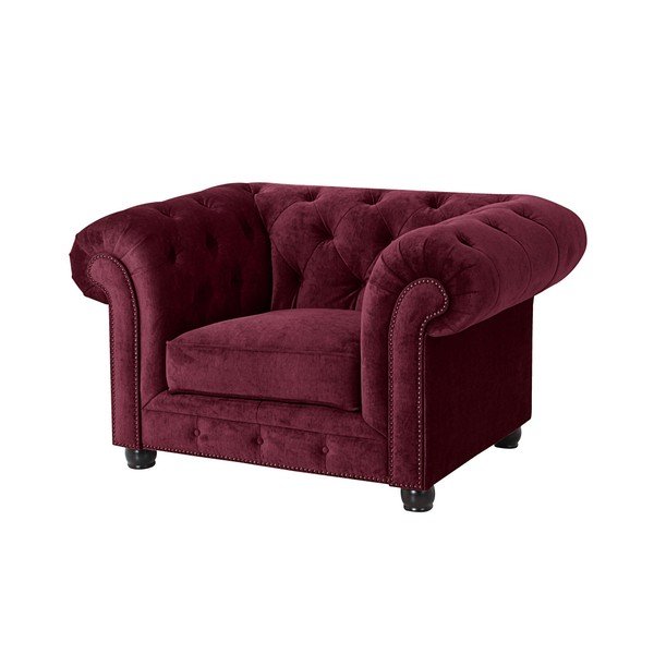 Poltrona vino Orleans Velvet - Max Winzer-image-1