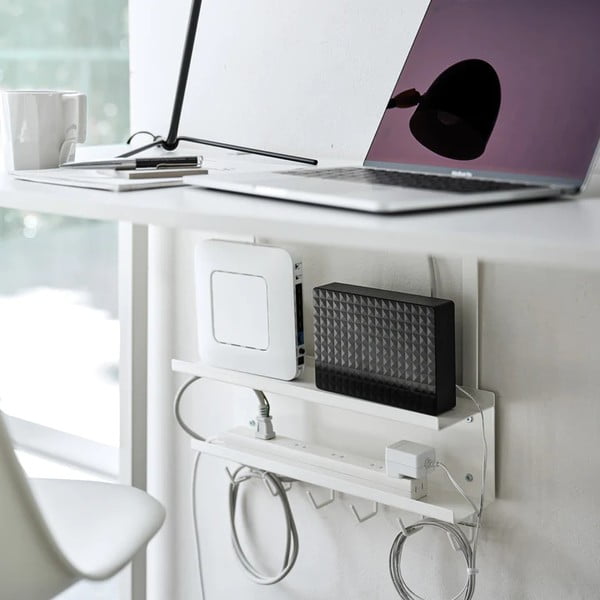 Organizzatore di cavi in metallo Smart - YAMAZAKI-image-1