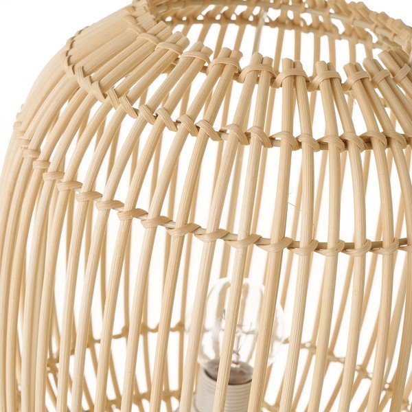 Lampada da tavolo in colore naturale con paralume in rattan (altezza 30,5 cm) Natural Way - Casa Selección-image-2