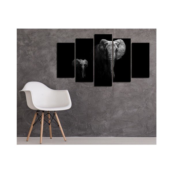 Quadro a più parti Rastico, 102 x 60 cm - Insigne-image-1