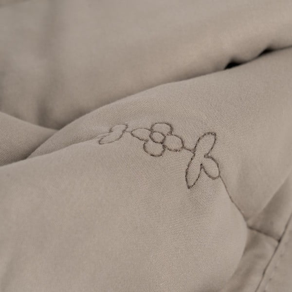 Copriletto grigio tortora con rivestimento trapuntato 240x260 cm – Ixia-image-3