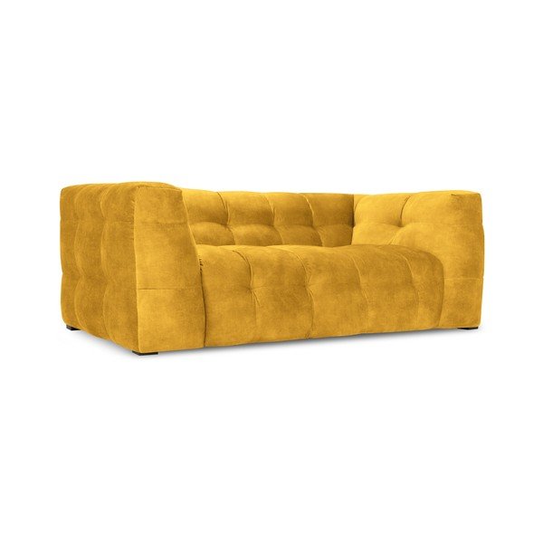 Divano in velluto giallo , 208 cm Vesta - Windsor & Co Sofas-image-3