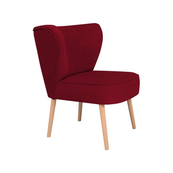 Červené křeslo Cosmopolitan design Matteo