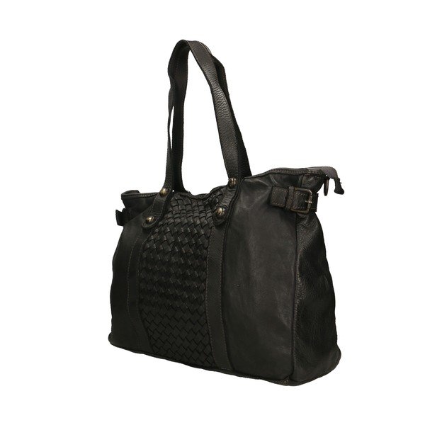 Borsa in pelle nera - Chicca Borse-image-3