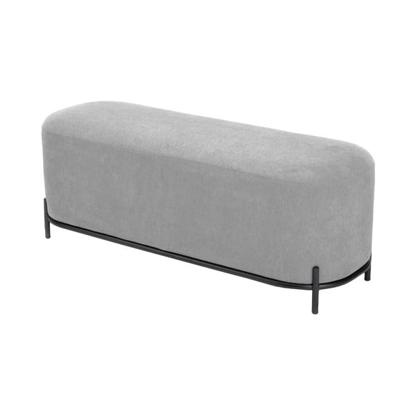 Pouf grigio, larghezza 122 cm Harry - Tenzo-image-4