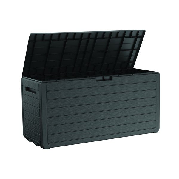 Contenitore da giardino grigio scuro in plastica Atlas – Keter-image-2
