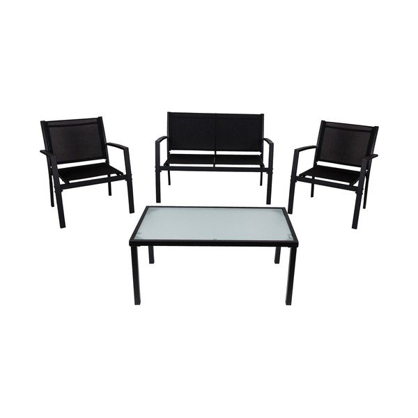 Sada kovového zahradního nábytku se stolkem Crido Consulting Lounge