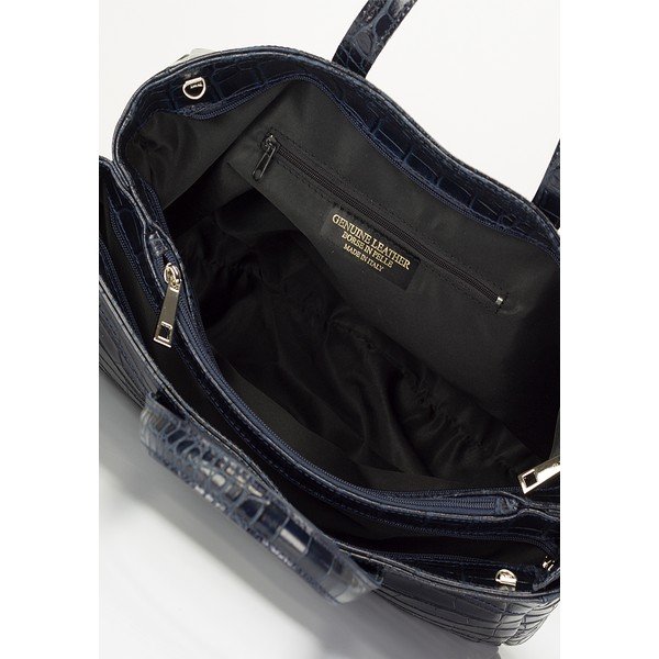 Borsa in pelle blu scuro Magnata - Lisa Minardi-image-3