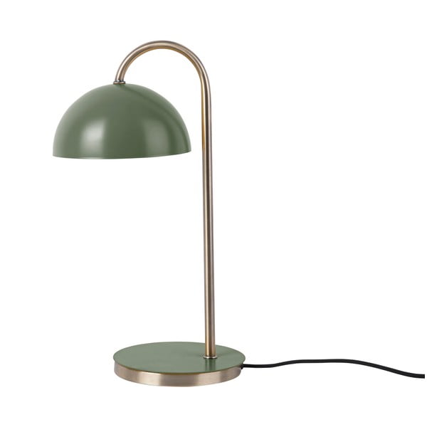 Lampada da tavolo in verde opaco Decova Dome - Leitmotiv